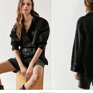 NWOT We The Free Peyton Denim Pullover